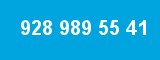 928 989 55 41 928 989 55 41